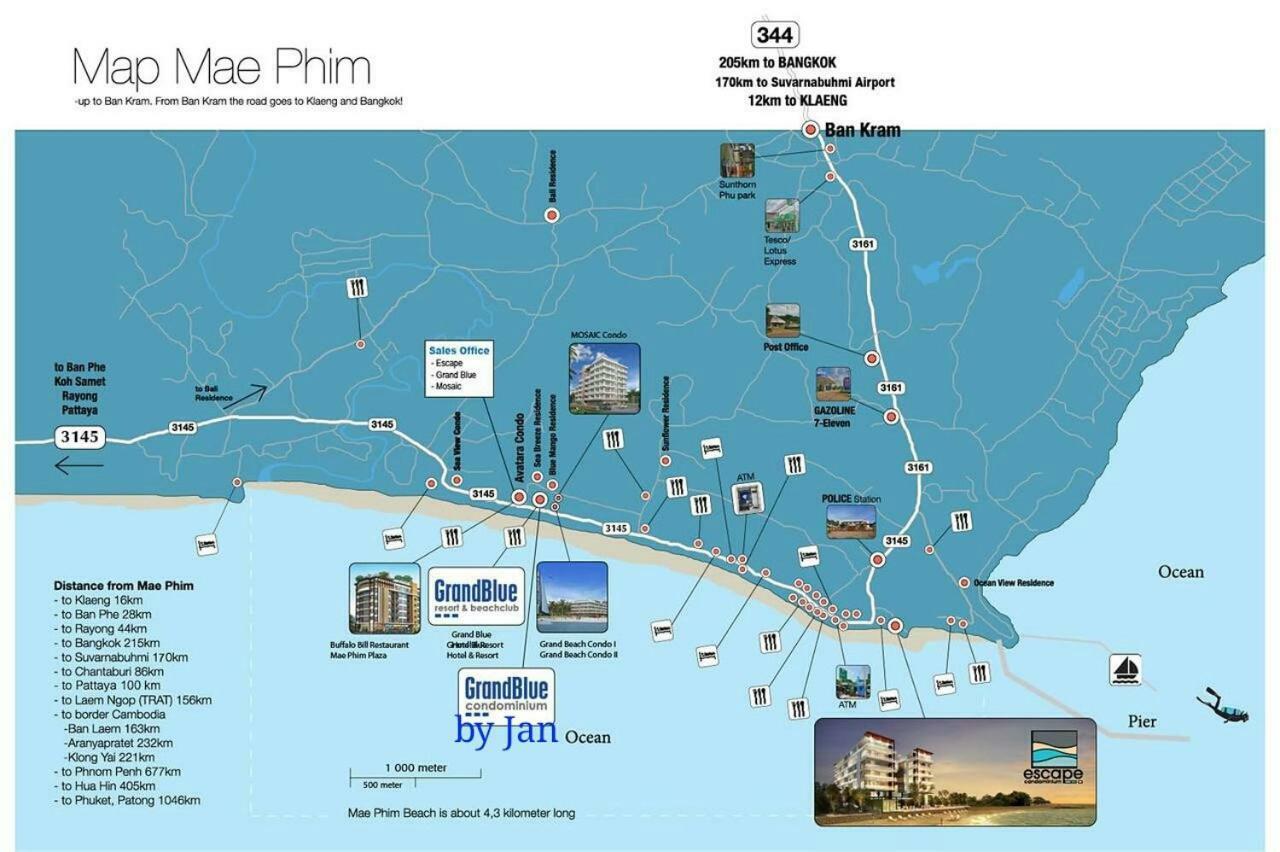 Grandblue 311 Apartamento Mae Phim Exterior foto